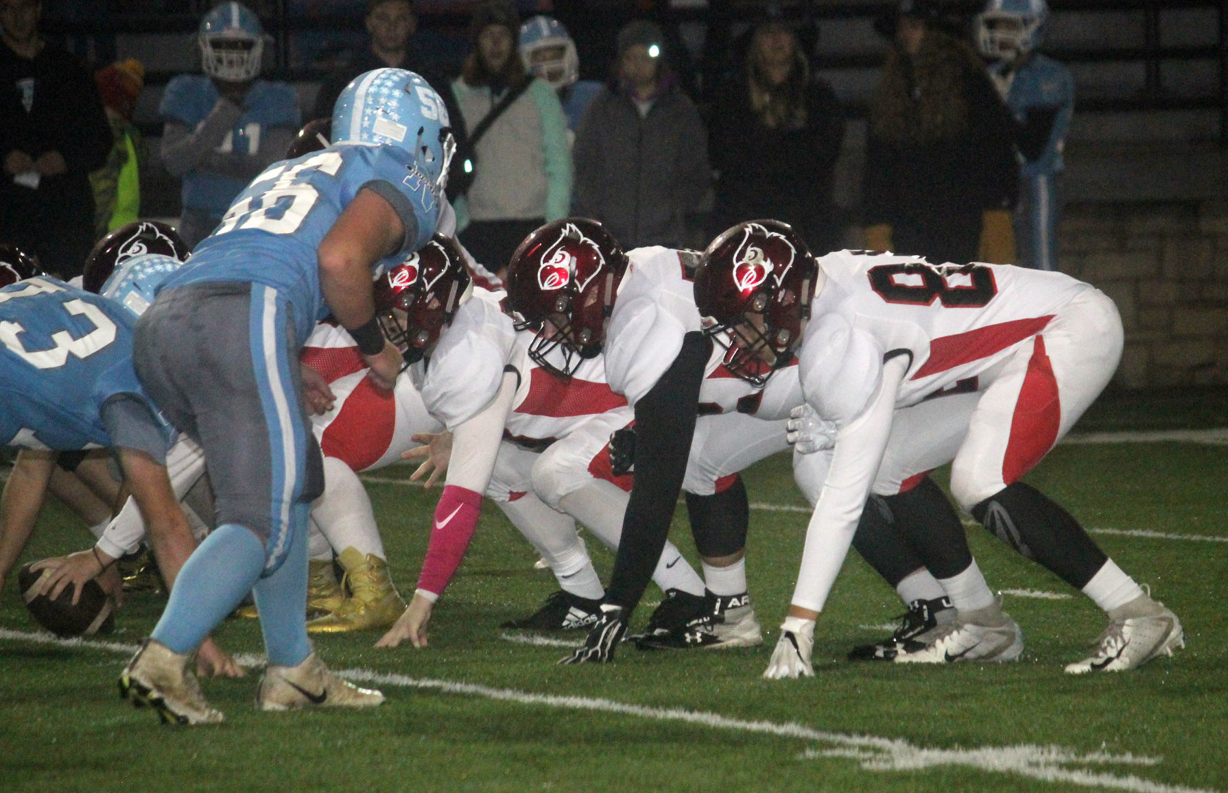 Chi-Hi football at Eau Claire North 10-5-18